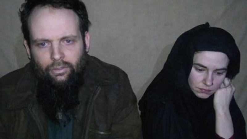 Талибаните пуснаха запис с похитена американо-канадска двойка (СНИМКИ)