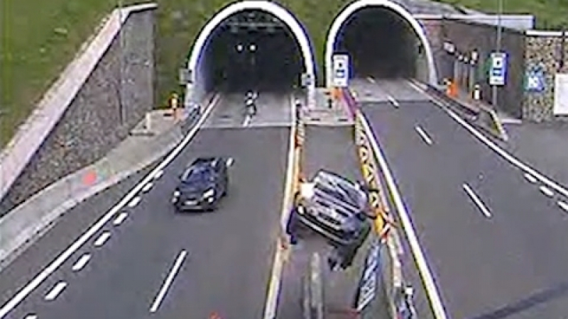 Ето защо трябва да внимаваме при шофиране в тунели (ВИДЕО)