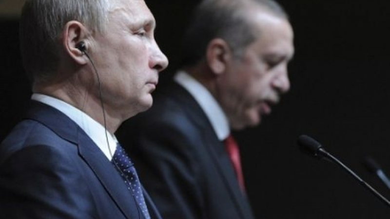 Ердоган благодари на Путин за руските туристи