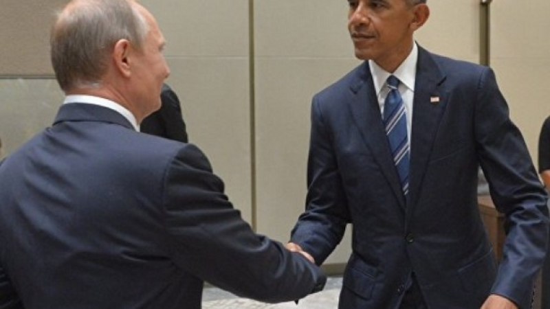 Извънредно от Китай: Путин и Обама си стиснаха ръцете и седнаха на преговори 