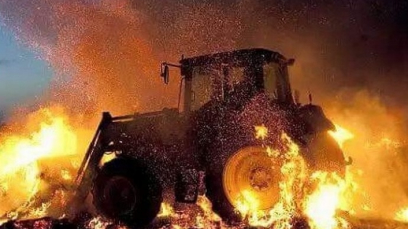 Фатално меле с трактор в Славяново