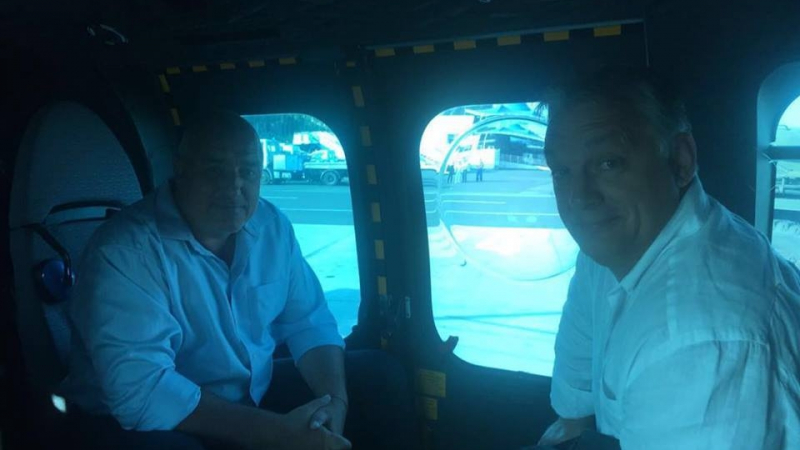 Първо в БЛИЦ! Борисов показва на Орбан как пазим Европа от нашествието на бежанците (СНИМКИ)