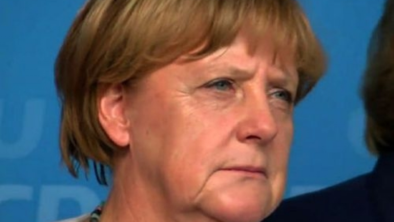 Освиркаха Меркел в Берлин   