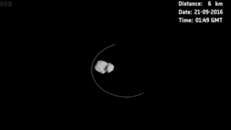 Вижте драматичния край на сондата "Розета", която беше взривена в Космоса (ВИДЕО)