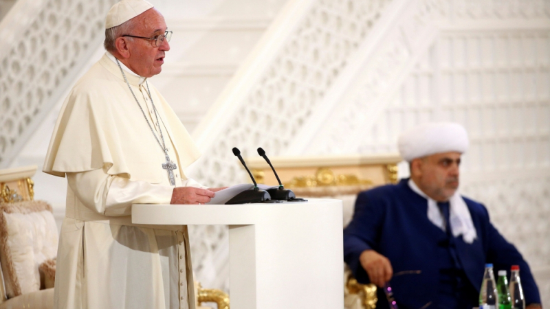 Папа Франциск отправи важен апел от джамията
