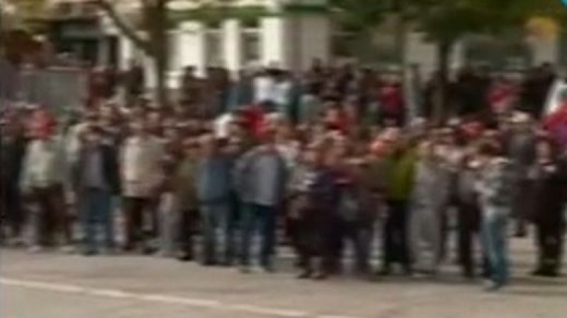 Протест в Самоков срещу настаняването на бежанци