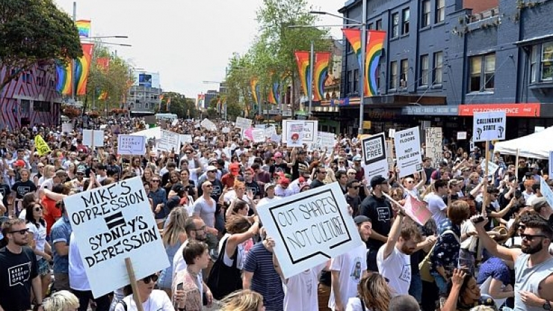 Протестиращи в Сидни: Искаме си нощния живот! 