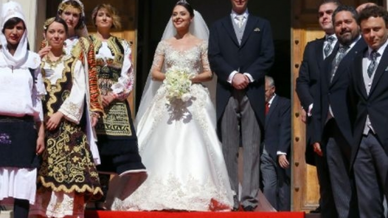 Приказната сватба на албанският принц ще ви накара да завидите! (СНИМКИ)