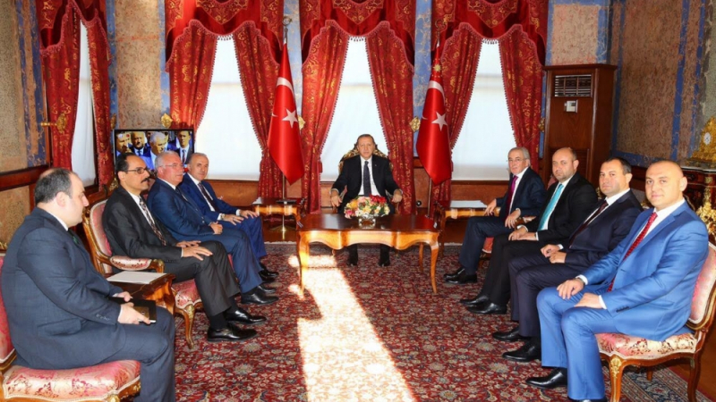 Делегация на ПП ДОСТ проведе среща с президента на Турция Реджеп Ердоган 