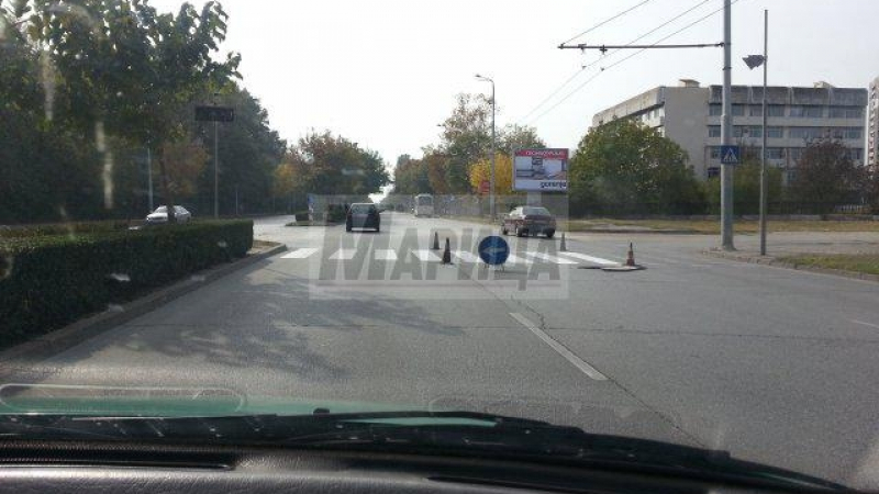 Внимавайте! Бояджийски капан дебне на булевард в Пловдив (СНИМКА)