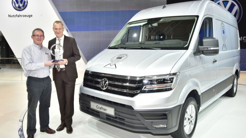 Volkswagen Crafter стана „Международен ван на 2017 година”