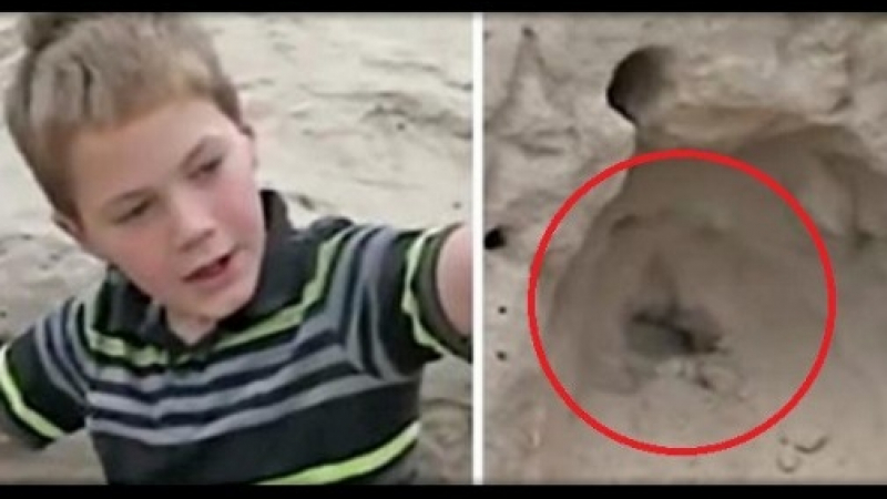 Играейки си на пясъка, момченцето и не подозираше, че след 5 минути животът му ще се промени завинаги! (СНИМКИ)