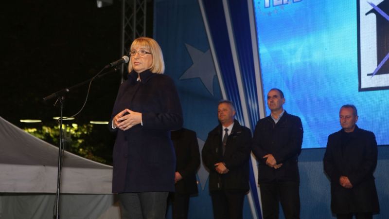 Цецка Цачева в Силистра: Като президент аз ще бъда гарант за единството на нацията