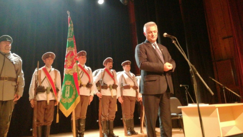 Кандидатът на ГЕРБ за вицепрезидент вицеадмирал Пламен Манушев представи книгата „Епопеята на Добруджа” в Добрич