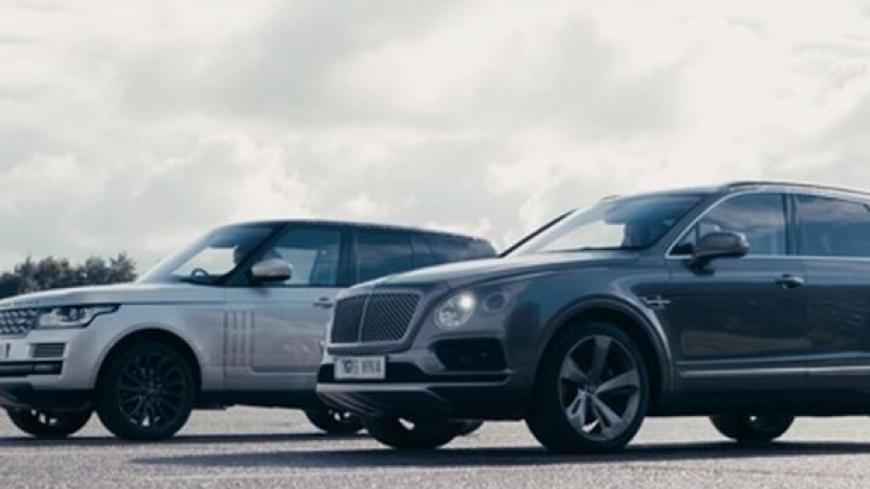 Bentley Bentayga срещу Range Rover SV - SUV върховенство (ВИДЕО)
