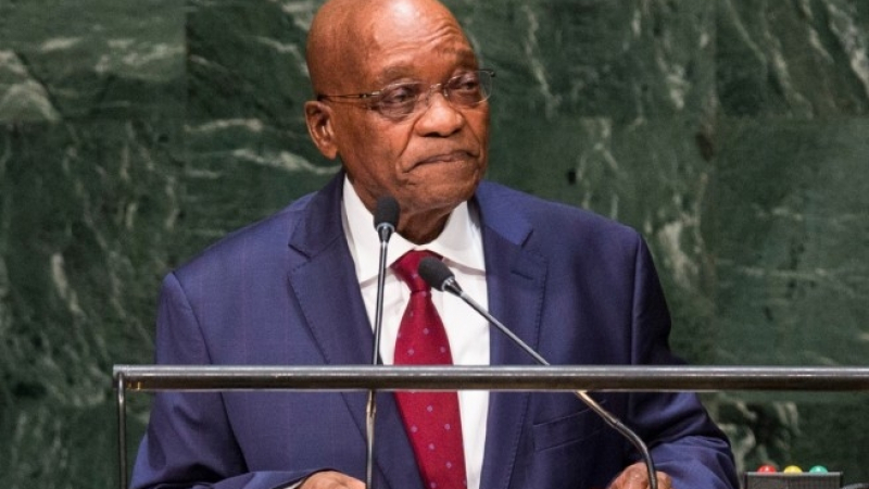 Протести срещу президента на Южна Африка  