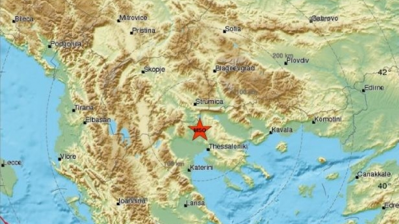 Гръцкото земетресение усетено и в София! 