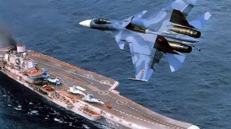 Пентагонът: Самолетите започнаха да излитат от „Адмирал Кузнецов” за Сирия   