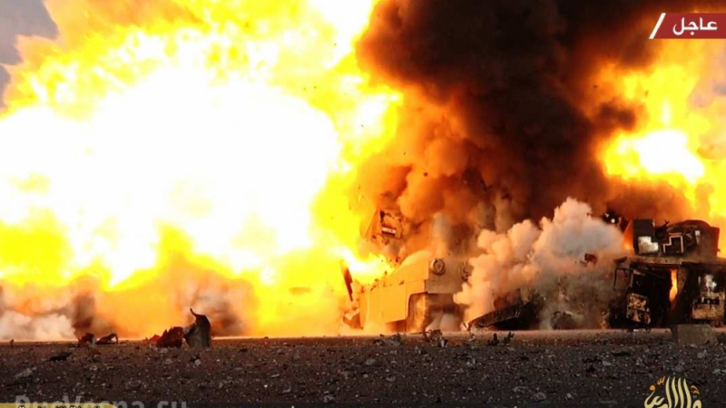 ИД унищожи три танка „Абрамс” и два „Хамъра” от ВС на Турция и Ирак