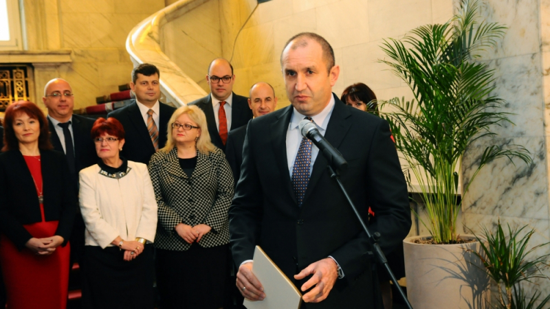 Новият български президент с ключово изказване за бунта в Харманли, бъдещия служебен кабинет и изборите (ВИДЕО)