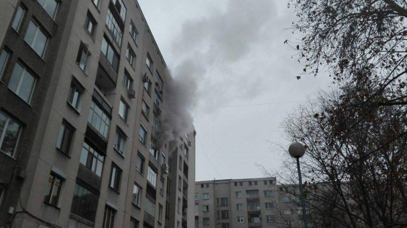 Огнен ужас в Пловдив (СНИМКИ)