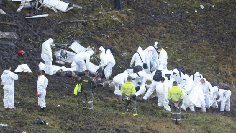 Откриха двете черни кутии на самолета, катастрофирал в Колумбия 