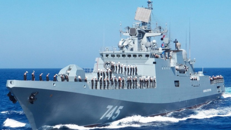 Най-новата руска фрегата ”Адмирал Григорович” се отправи от Севастопол към бреговете на Сирия с крилати ракети на борда