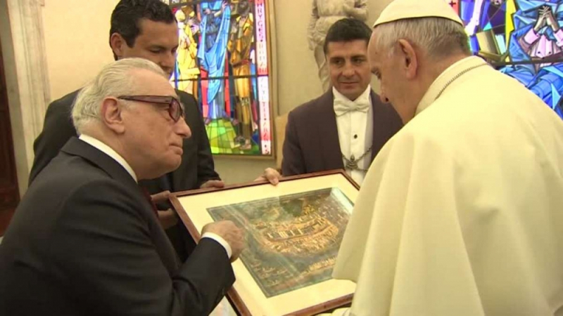 Папа Франциск се срещна с Мартин Скорсезе
