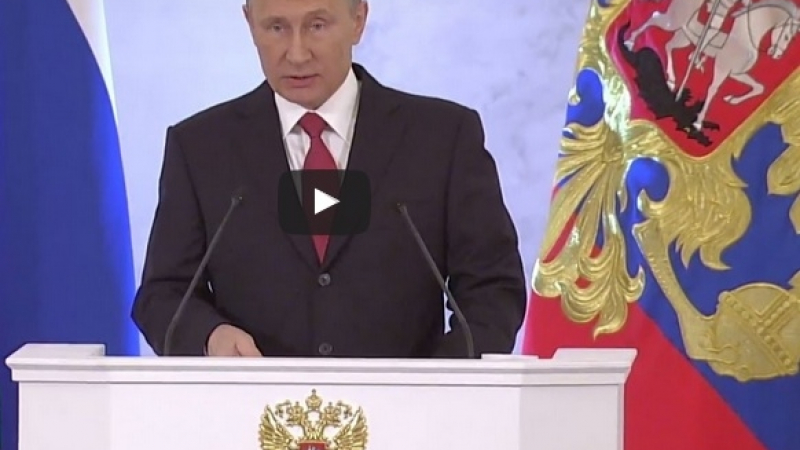 НА ЖИВО В БЛИЦ: Годишното послание на Владимир Путин към Федералното събрание