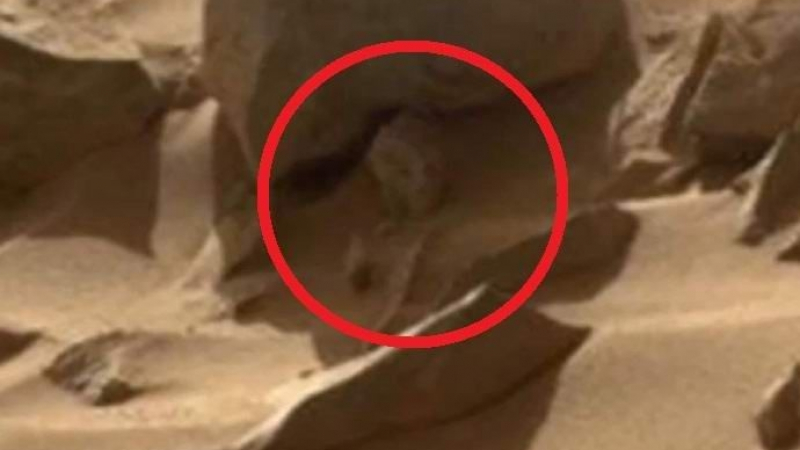 Кюриосити засне сензационни кадри: Скулптура на жена на Марс (ВИДЕО)