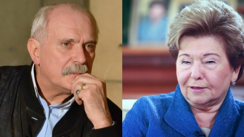 Вдовицата на Елцин и Никита Михалков се скараха
