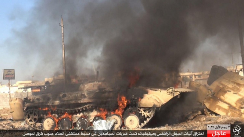Иракската армия търпи сериозни загуби в боевете при Мосул 