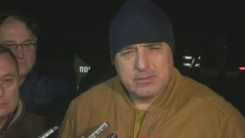 Борисов остава в Хитрино да следи изкъсо изтеглянето на цистерната
