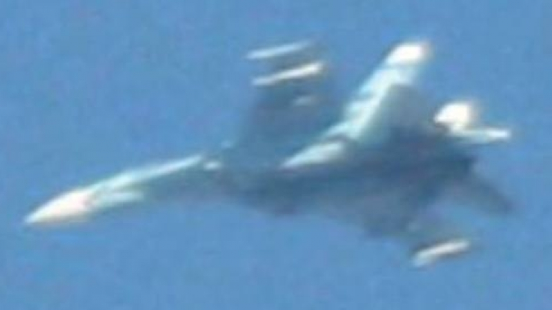 Руски Су-27 води яки боеве с американски  F-16 в Невада 