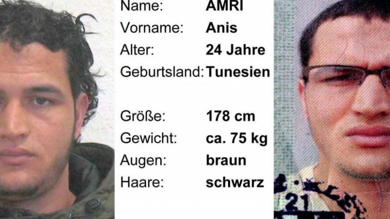 Откриха отпечатъци от Анис Амри по камиона убиец в Берлин