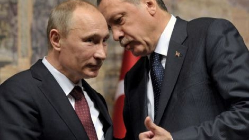 РИА Новости: Путин и Ердоган са обсъдили добрите новини от Алепо
