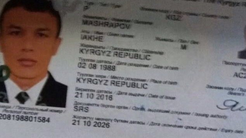Терористът от Истанбул не бил уйгурски турчин, а от Киргизстан (СНИМКА ОТ ПАСПОРТ/ВИДЕО)