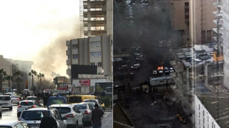 Експлозия разтърси Измир, хвърчат линейки (СНИМКИ)