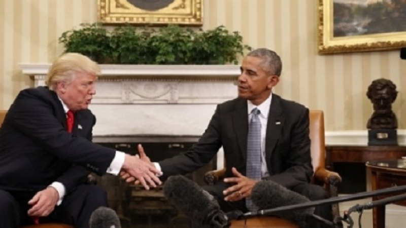 Изненада! Обама с топли думи за Тръмп след сърдечен разговор между двамата 