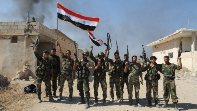 Сирийската армия възобнови настъплението западно от Дамаск