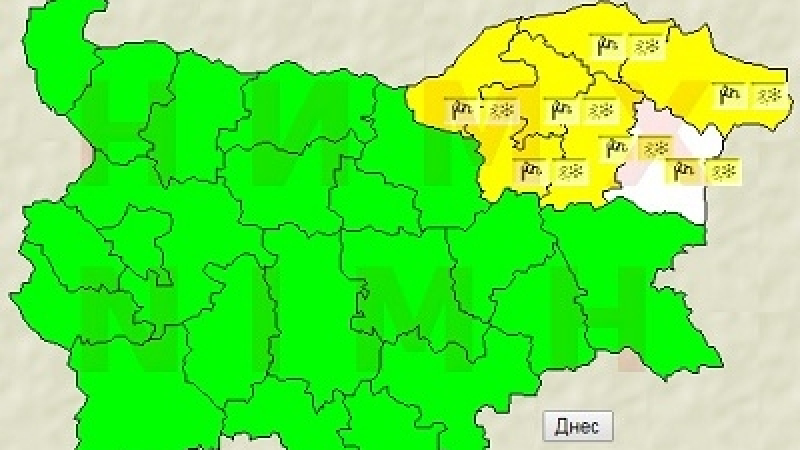 Чака ни още сняг днес, жълт код за силен вятър и поледици в 7 области 