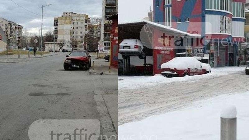 Кола на полицай вече месец пречи в Пловдив, институциите не смеят да я вдигнат (СНИМКИ)