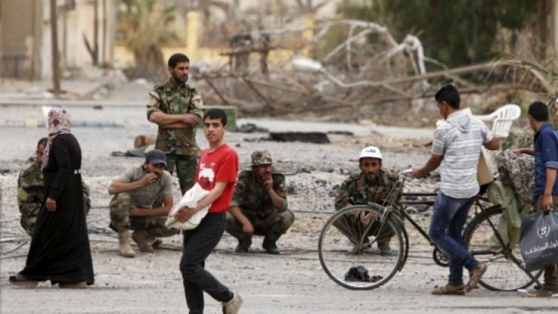 Сирийската армия изтласква терористите от покрайнините на Дамаск