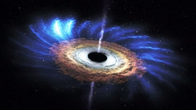 Откриха загадъчна черна дупка