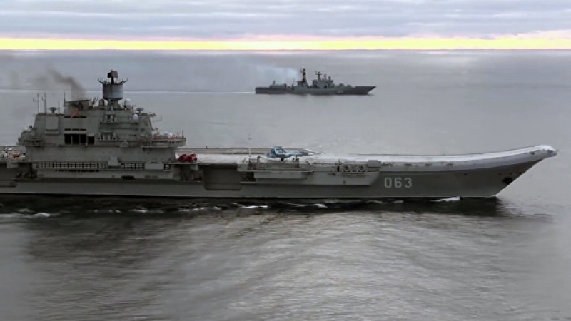 Telegraph: Британски кораби се подготвят да съпровождат авионосеца „Адмирал Кузнецов” 