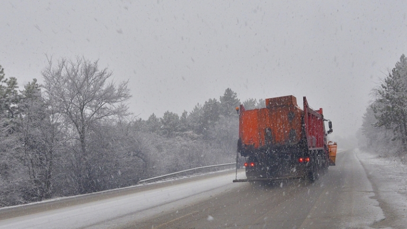 Заради снега: Спряха камионите от България за Солун, Драма и Серес