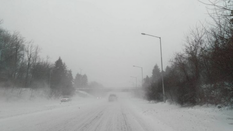 Новият сняг създаде големи поразии! Бедствено положение в някои райони, затворени пътища и спрени влакове (ОБСТАНОВКАТА В МОМЕНТА)