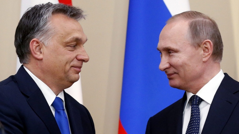 Путин пристигна в Унгария за среща с Орбан