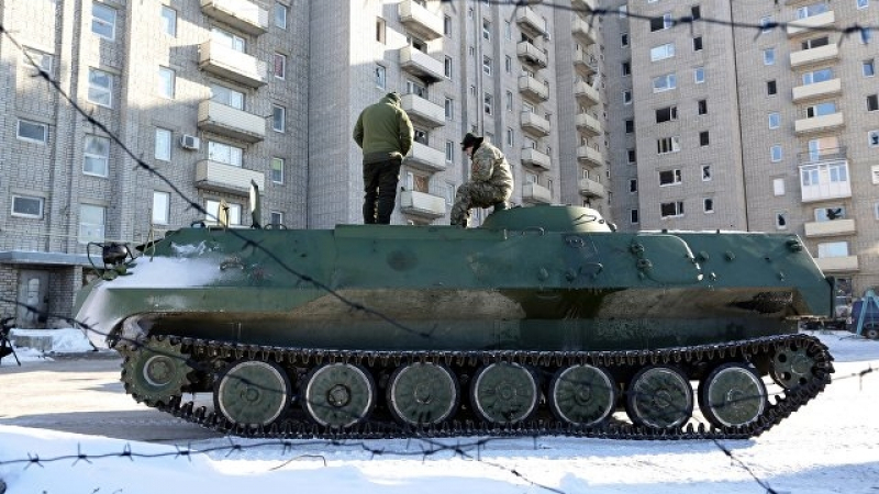 Поне двама са загиналите в Донецк, 13 - ранените (ВИДЕО)