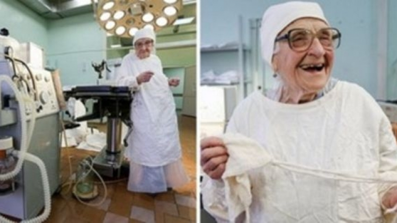 Не е за вярване: 89-годишна баба-хирург прави по 4 операции на ден в Рязан 